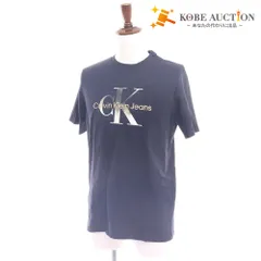 ■ カルバンクライン Tシャツ 半袖 トップス 丸首 ロゴ メンズ レディース S ブラック タグ付き 未使用