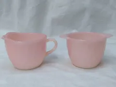 美品✨ ビンテージ ファイヤーキング チリボウル 2個 ピンク ファイヤーキング 2個 ピンク チリボウル セット アンティーク雑貨