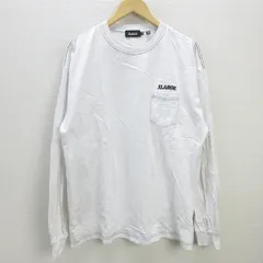 G■エクストララージ/XLARGE ロンT/カットソー 101229011002【XL】白/men's/74【中古】■