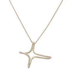 TIFFANY&Co. ティファニー インフィニティ オープンクロス ネックレス ペンダント  SV925 シルバー 約4.2g H3691-1