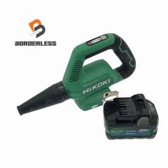 ☆中古品☆HIKOKI ハイコーキ 36V コードレスブロワー RB36DB バッテリ1個(BSL36A18BX) 緑 送風機 111627のサムネイル