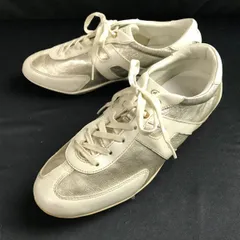 ホーキンススポーツ/Hawkins Sport★レザースニーカー【23.0/size:6/白×銀/white×silver】sneakers/Shoes/trainers◆J-050