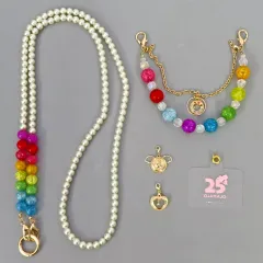 【中古】携帯サプライ 集合 スマホショルダーセット 「おジャ魔女どれみ×earth music＆ecology Japan Label 」