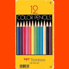 【人気商品】トンボ鉛筆 色鉛筆 NQ 12色 CB-NQ12C
