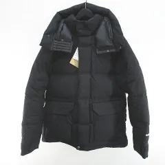 ザノースフェイス THE NORTH FACE ND92265 ウィンドストッパーブルックスレンジライトパーカ ダウンジャケット 比翼 XL 黒系 ブラック ジップアップ 刺繍 裏地 タグ付のサムネイル