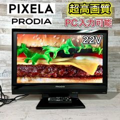 【すぐ見れる‼️】PRODIA 液晶テレビ 22型✨ PC入力可能⭕️