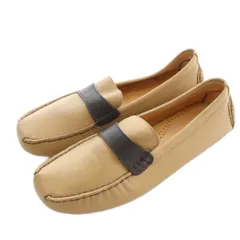 ナインウエスト NINE WEST ドライビングシューズ ローファー レザー 8 M 25cm 茶色 ブラウン /AS ■OSのサムネイル