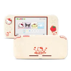 Kuitmor Switch liteカバー スイッチライトカバー switch lite全面保護 薄型 傷防止 汚れ防止 スイッチ ライト対応 可愛い 耐衝撃 取り外し簡単 TPU（スティクカバー2枚付き）ホワイト