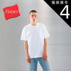 種類4：ブラック/XL Hanes ビーフィーTシャツ  BEEFY-T ヘインズ ポケット付き H5190