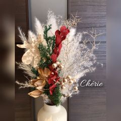 122  限定♡クリスマス　インテリア　パンパスグラス　ドライフラワー