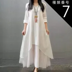 種類7：ブラウン/M ロングワンピース ワンピース ロング丈 袖あり 長袖 Aライン ウエストリボン かわいい 大人可愛い きれいめ シンプル カジュアル 大人 上品 おしゃれ レトロ ラフ エレガント とろみ感 抜け感 無地 春 夏 10代 20代 30代 