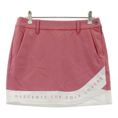 DESCENTEGOLFピンク フリル付き ゴルフスカート DESCENTE ゴルフスカート レディース ピンク - メルカリ