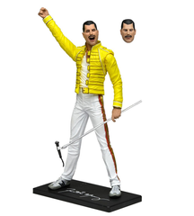 クイーン フレディ マーキュリー フィギュア QUEEN Freddie Mercury The Magic Tour '86 7-Inch Scale Action Figure TOY