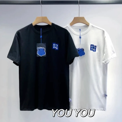 ADER ERROR MAISON KITSUNE Ｔシャツ アーダーエラー メゾンキツネ コラボ 限定 Ｔシャツ  半袖 カットソー 男女兼用 2色