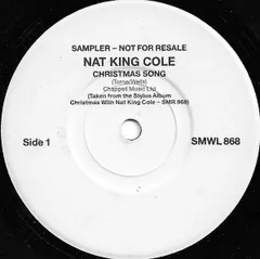 英7” Nat King Cole Christmas Song SMWL868PROMO Stylus プロモ /00080