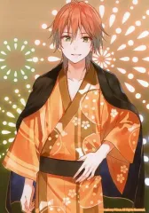 【中古】キャラカード ジェル(すとろべりーぷりんす) L版ブロマイド 浴衣ver. ファミマプリント すとぷりランダムブロマイド