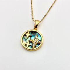 アバロンシェル ネックレス　星A