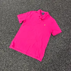 ポロ Ralph Lauren(ラルフローレン) ピンク ポニー カラーTシャツ