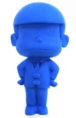 【中古】トレーディングフィギュア チョロ松(ブルー) 「おそ松さん ガチャ松 消しゴムフィギュア」