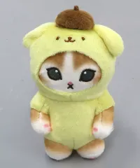 【中古】キーホルダー ポムポムプリン マスコット 「mofusand×サンリオキャラクターズ」
