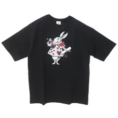 Tシャツ T-SHIRTS マクミランアリス ピグメントTシャツ 白うさぎ ワタナベ 半袖 Tシャツ T-SHIRTS マクミランアリス ピグメントTシャツ 白うさぎ