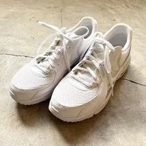 NIKE AIR MAX EXCEE ナイキ エアマックス エクシー スニーカー CD5432-121 25cm オールホワイト 白 スウッシュ レディース 通学 通勤 靴