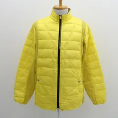 adidas　GOLF / アディダスゴルフ ◆ダウンジャケット/軽量/イエロー/サイズO/XG N56059 【メンズ/MEN/男性/ボーイズ/紳士】 メンズファッション【中古】 