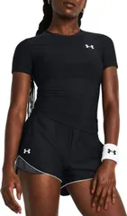 【送料無料】 アンダーアーマー レディース Tシャツ トップス Under Armour Women's HeatGear OG Compression Short Sleeve T-Shirt Black