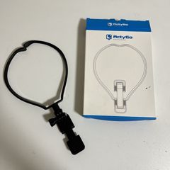 [カメラアクセサリー]6:ActyGo ネックレス式マウント スマホ GoPro ブラック