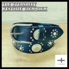 スタッズベルト ウエスタン ベルト コンチョアメカジ y2k 新品 ウエスタンベルトアメカジ 古着 ブラック 黒 グランジ y2k ヴィンテージ パンク レザー ベルト ビンテージ ビジネス 高級 メンズ レディース スーツ ビジネスベルト 長さ調節 紳士