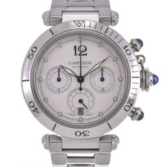 カルティエ CARTIER W31030H3 パシャ クロノグラフ デイト 自動巻き メンズ 良品 C#141886