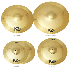 K2+【TYPE-S】シンバル セット