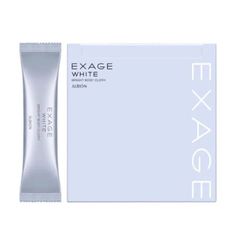 【新品未使用】ALBION EXAGE ホワイト ブライトボディクロス