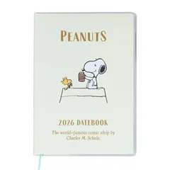 サンリオ(SANRIO) B6デイトブック 2026 スヌーピー 紙10月はじまり 手帳 スケジュール帳 手帳 日記 スケジュール帳 ダイアリー 623016 [スヌーピー]
