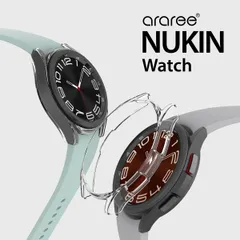 Galaxy Watch 6 Classic ケース 耐衝撃 傷防止 薄型 軽量 クリア カバー Samsung ギャラクシー ウォッチ 6 クラシック 43mm 対応 araree Nukin (Watch)のサムネイル