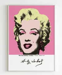 専用出品【額付50cm×50cmポスター】アンディ ウォーホル マリリンモンロー 50cm×50cmポスター】アンディ ウォーホル 「マリリンモンロー