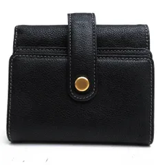 【未使用に近い】土屋鞄 ツチヤカバン マネークリップ 折り財布 レザー 本革 黒 gs-fastener-long-