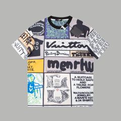 LOUIS VUITTON プリント半袖Tシャツ男女兼用 ルイヴィトン ブランドページ