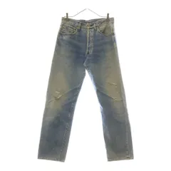 Levi's (リーバイス) 90S VINTAGE 501XX ヴィンテージ ボタン裏555 バレンシア工場製 USA製 ビッグE 赤耳セルビッチ ボタンフライ デニムパンツ インディゴ