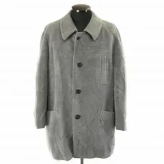 ミラショーン★シングル/ウールコート【メンズM/グレー】総裏地/サイドベント/多ポケット/mila schon◆BC769<sale>