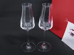 ■新品■未使用■ Baccarat バカラ シャンパンフルート クリスタルガラス シャンパングラス 食器 2客セット クリア BM8127
