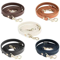 【在庫処分】持ち手ストラップ 交換用 付け替え バッグ修理 ショルダー紐 肩ひも 斜め掛け ショルダーベルト カバン ラップ バッグ ショルダー 調節可能 バッグ用 PUレザー ショルダーストラップ [LIANHATA]