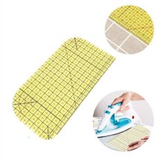 【新品】アイロン定規 ハンドメイド手芸アイロン こて 裁縫道具 耐熱性樹脂
