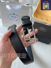 【今日特価】Prada プラダ レザーベルト
