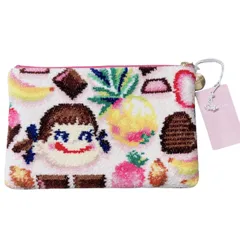 不二家ペコちゃん フラットミニポーチ2点セット 新品未使用 - メルカリ