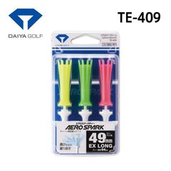ダイヤゴルフ エアロスパークティーエキストラロング 3本入 TE-409