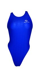 SWIMHXBY 競泳水着 レディース 青 280 ハイレグ XS-6XL