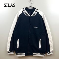 HOMLESS スウェットスタジャン ワッペンロゴ ストリート 日本製 