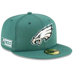 NFL 限定100周年記念 NEWERA ニューエラ Eagles フィラデルフィア イーグルス 59Fifty キャップ