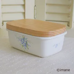 imane イマン コレット ストッカー BOX ホーロー 花柄収納ボックス imane イマン コレット ストッカー BOX ホーロー 花柄収納ボックス